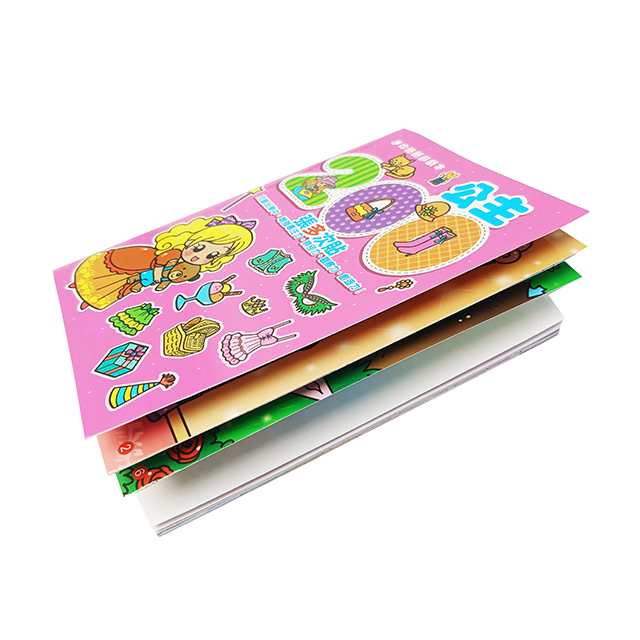 Over 200 Decorative Stickers Custom Toddler Kids Adult Girls Boys Reusable Sticker Book Printing