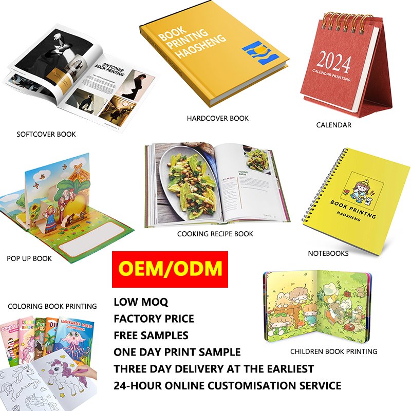 custom Kids/Children mandala with Matte stickers coloring printing full color book
