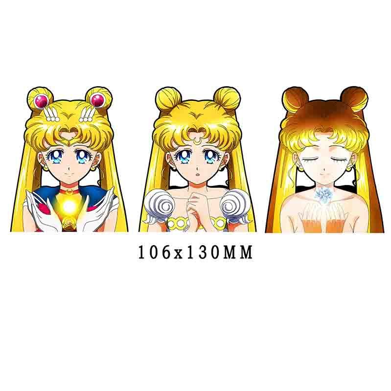 Hot Selling 3D Anime Motion Stickers 3D Waterproof Car Stickers Wall Art Whole Characters Stickers
