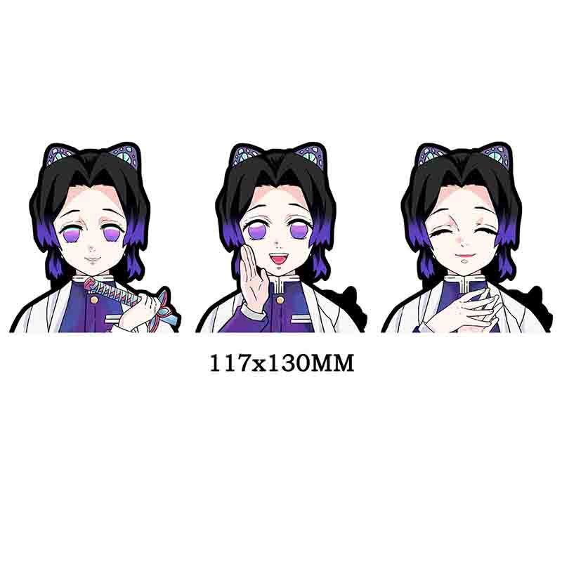 Hot Selling 3D Anime Motion Stickers 3D Waterproof Car Stickers Wall Art Whole Characters Stickers