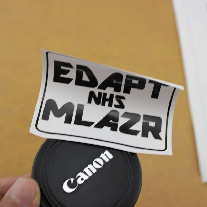 Hot Sale Factory Direct Wholesale Custom Personalized Labels Fragile Paper Hologram Eggshell Sticker Vinyl Roll