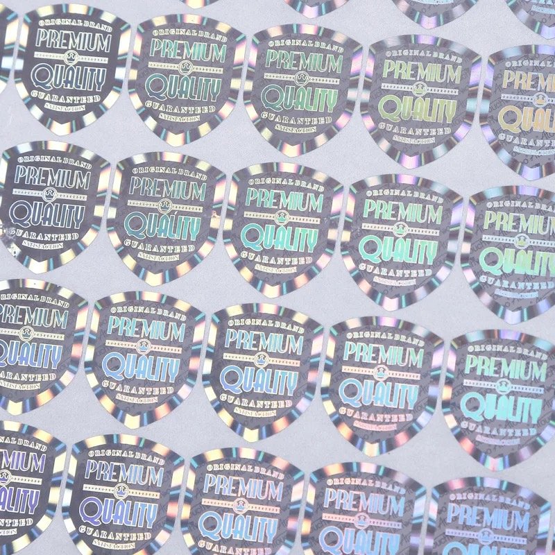Custom Anti-counterfeit Logo Holographic Printed Warranty 3d Security Label Laser Void Hologram Sticker