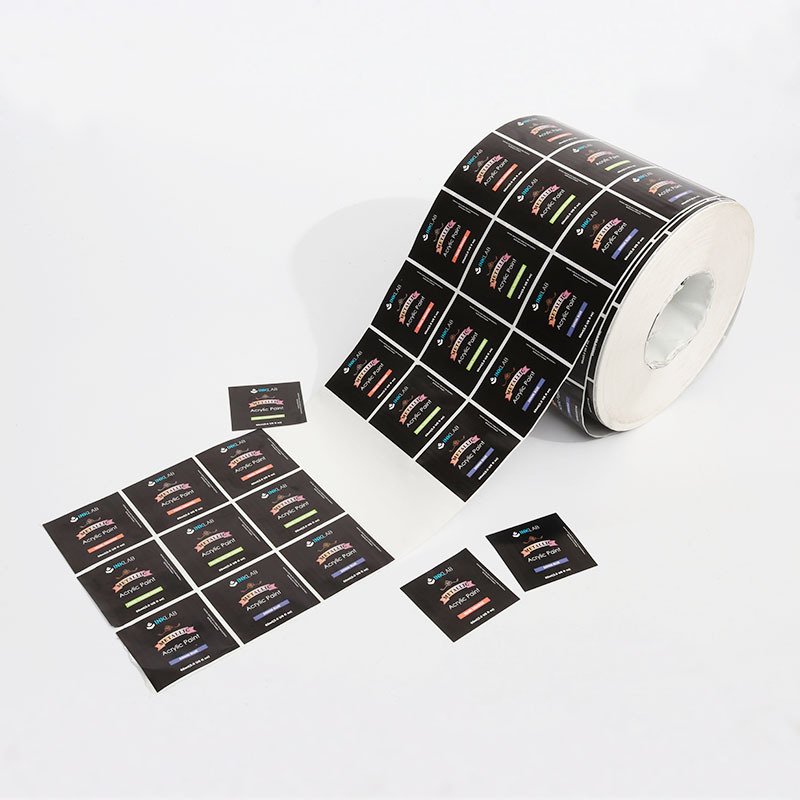 Adhesive Self-adhesie Labels Adhesive Logo Label Stickers Waterproof Recycle Customized Paper Waterproof Custom Stickers