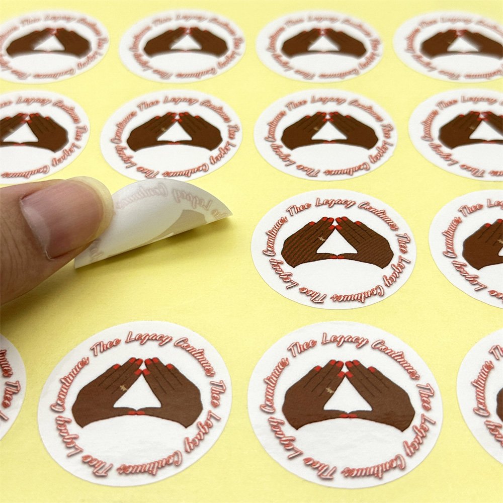 Hot Seller Essential Oil Labels Stickers Printing Private Logo Label Adhesive Paper Logo Sticker