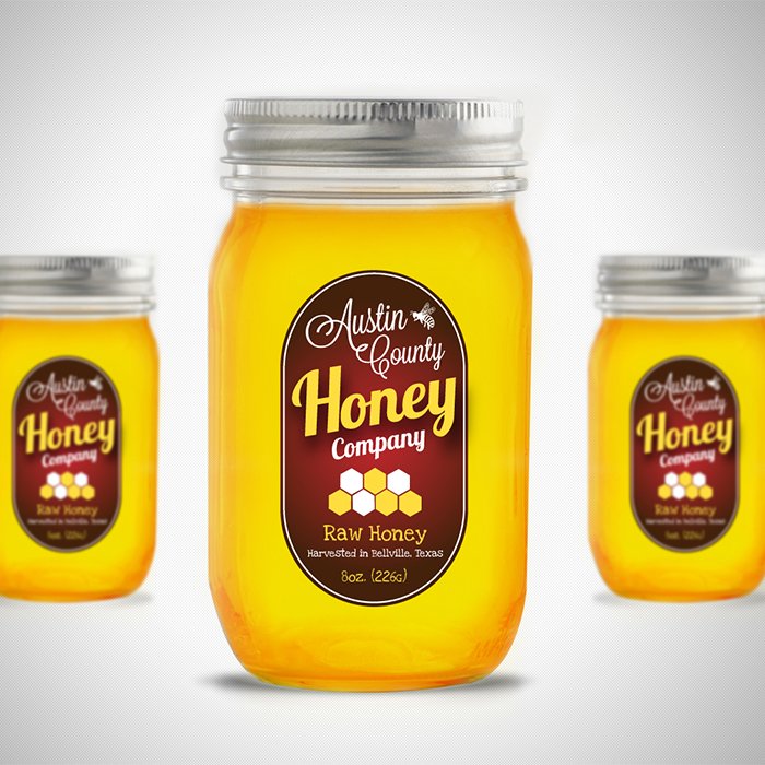Custom premium gold foil packaging labels printing honey Brand hot stamping stickers seasoning jam label for food jar bottle