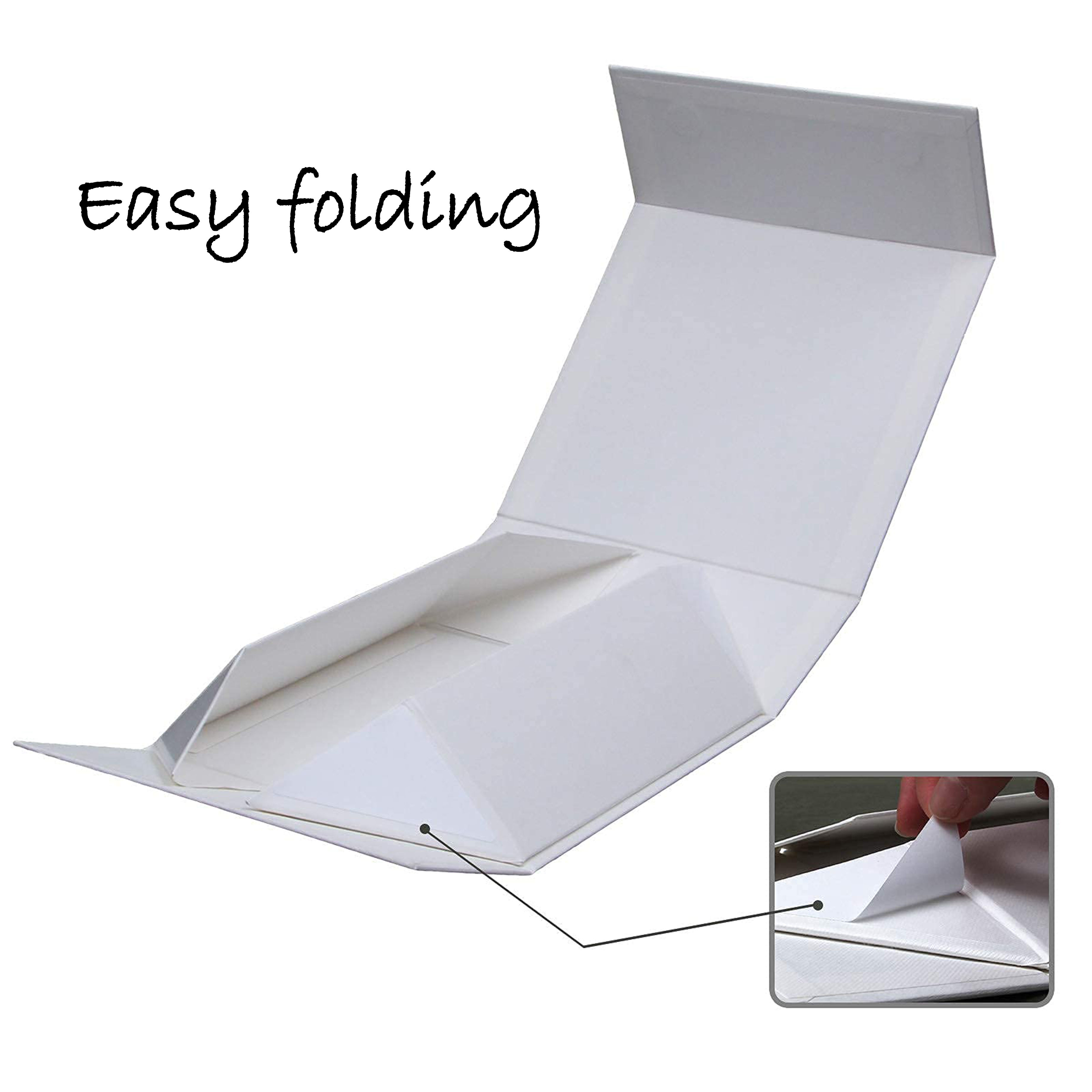 Factory whosale custom folding gift box matt black magnetic lid folding carton environmentally friendly packaging