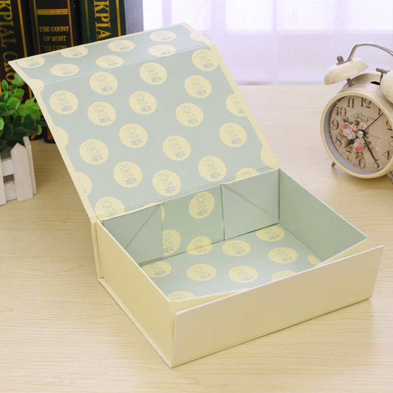Custom Design Cardboard Magnetic Gift Magnet Boxes Folding Craft Box Paperboard Pack Paper Foldable Gift box