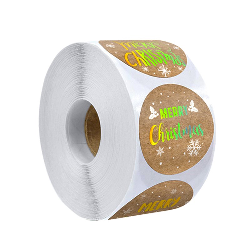 Manufacturer Custom printed round product Waterproof cosmetic Adhesive stickers label Low Price