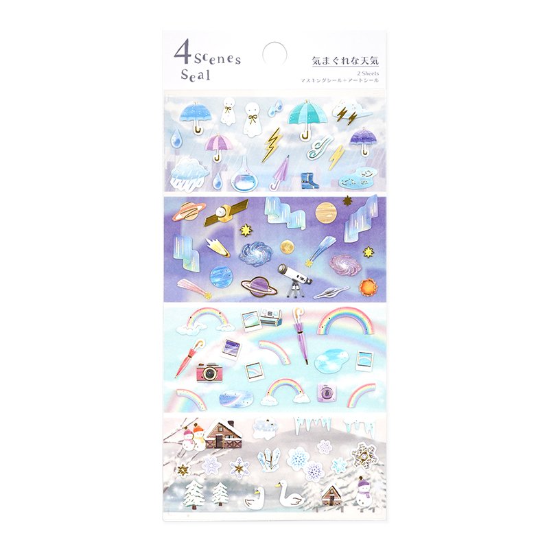 SHANLE Wholesale Double-Layer Gold Stamping Scrapbook Sticker Paper Pvc Elegant Clear Flat Decoration Gift Planner Sticker