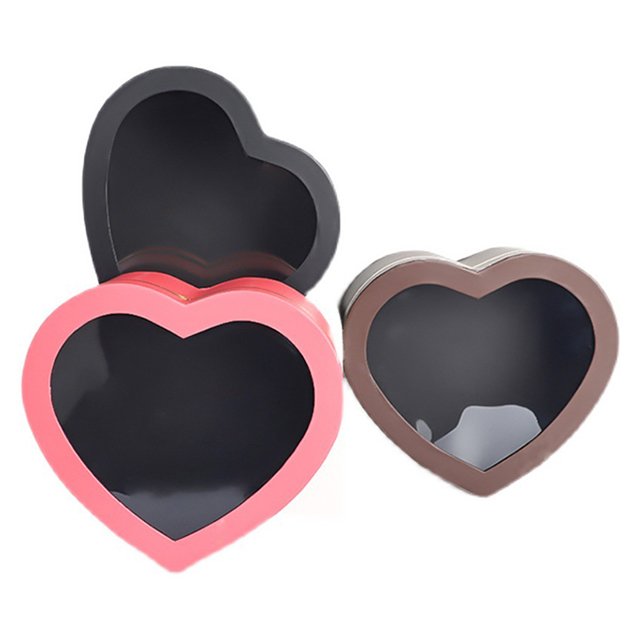 Heart Shaped Gift Flower Box For Birthday Anniversary Mother's Day And Valentines Day