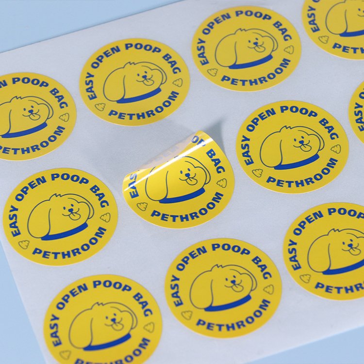 Selling Well Custom Printing Logo Food Sticker, Jar/Glass/Plastic Bottle Label Round/Clear Packing Label, Die Cut Stickers null