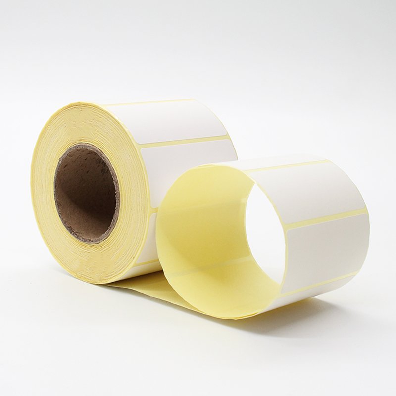 Adhesive Paper Custom Stickers Roll Direct Thermal Labels 100x150 Shipping Labels Printing Barcode Labels Roll