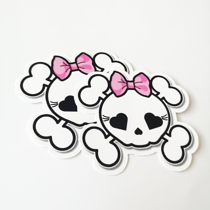 New Promotional Company Logo Die Cut Vinyl Sticker Removable Decals Business Custom Sticker