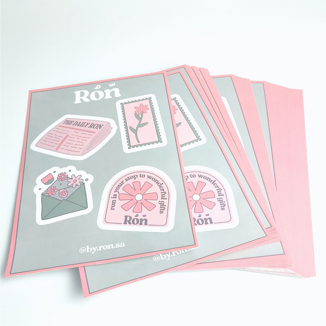 Custom logo stickers shiny cartoon kiss cut stickers adhesive waterproof vinyl die cut sticker sheets