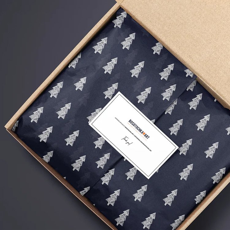 Custom Logo Printing Clothes Shoes Shipping Mailing Box With Paper Card Wrapping Tissue Paper and Sticker
