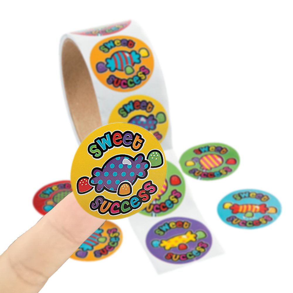 Manufacturers Custom Private Brand Name Printing Logo Adhesive Roll Labels Stickers for Packaging