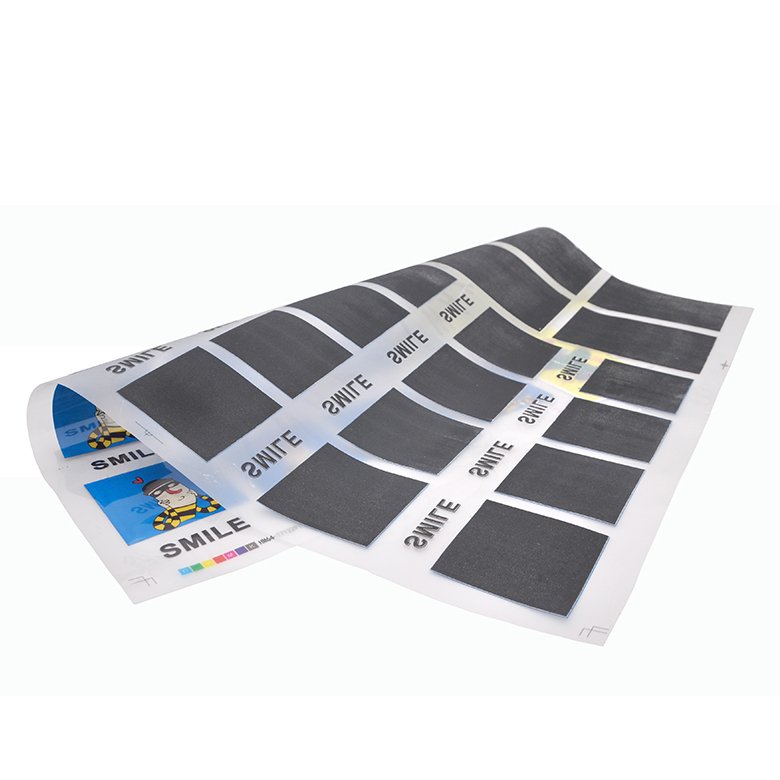 Film Designs Press Sticker Wholesale Custom Iron on Printable Plastisol Vinyl Custom Logo Garment PET Film Offset Logo Screen