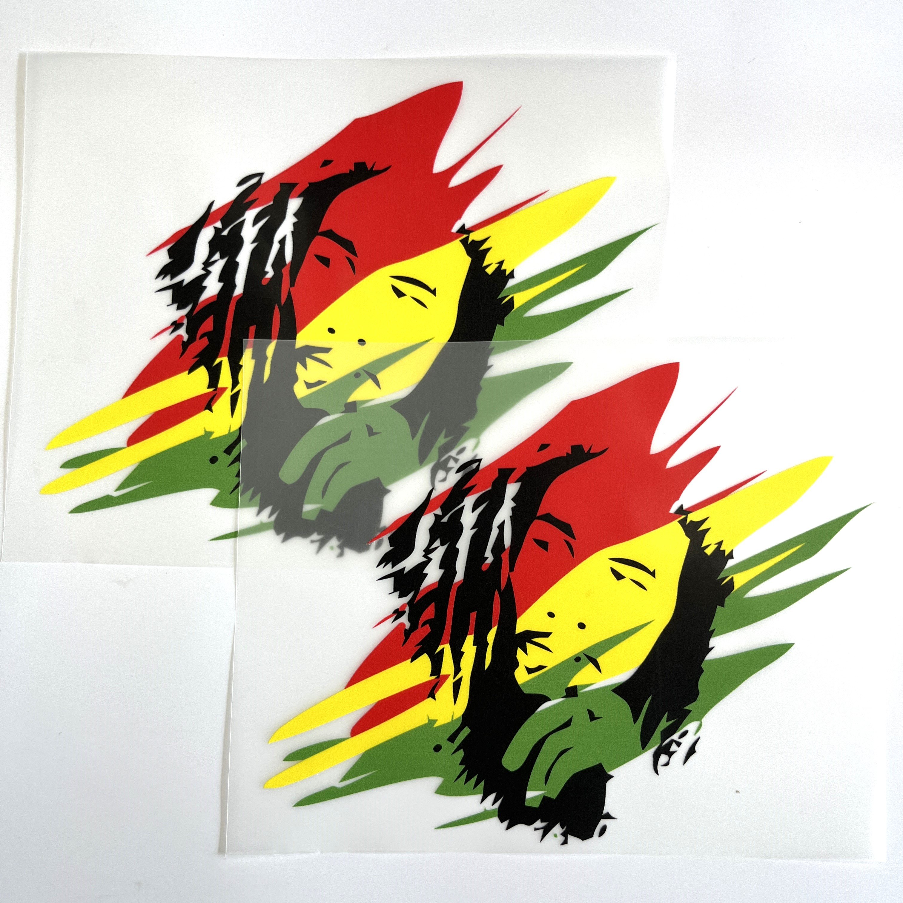 Factory custom heat transfer designs vinlys heat press sticker screen printed dtf transfers designs ready to press for shirts