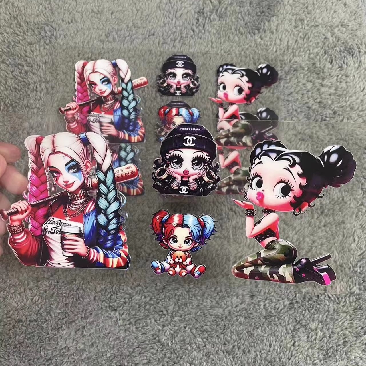 High quality competitive price uv dtf cristal print label sticker printing for cups transfer sticker