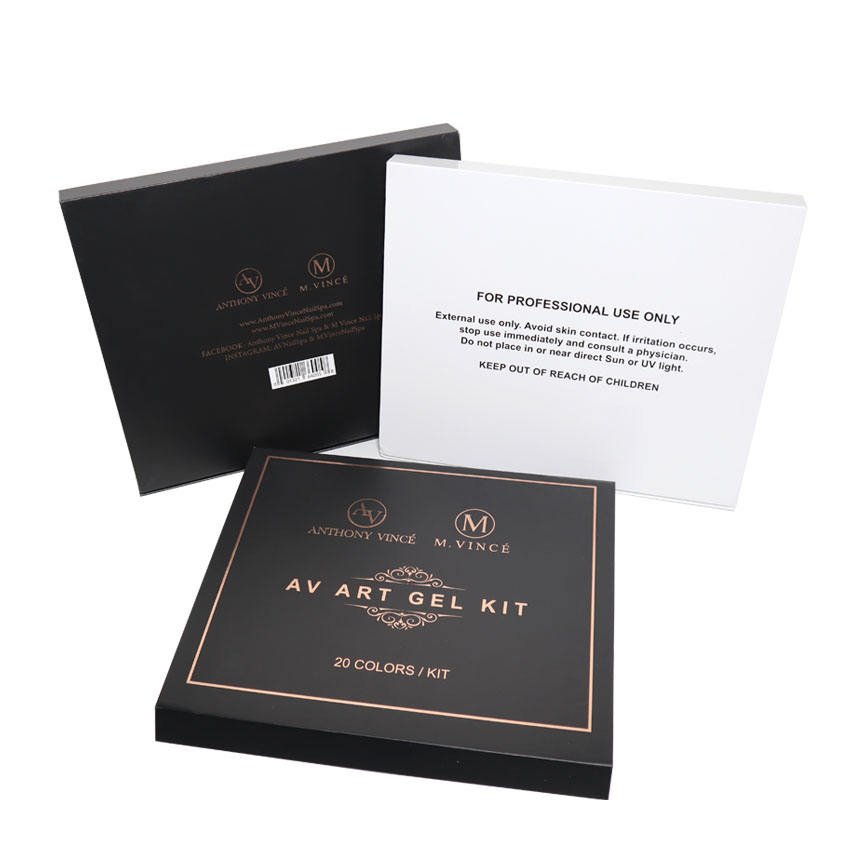 Creative product display box Recyclable anti-collision EVA cosmetic gift wrap cardboard box
