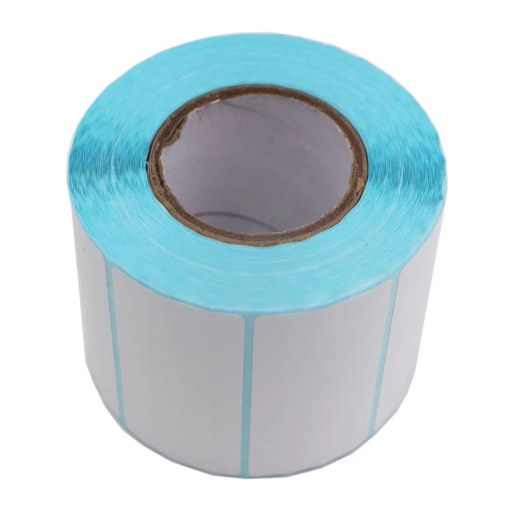 Thermal Labels 2x1 Waterproof Adhesive Shipping Stickers Roll 50x25mm 100x50mm Barcode Packaging Label