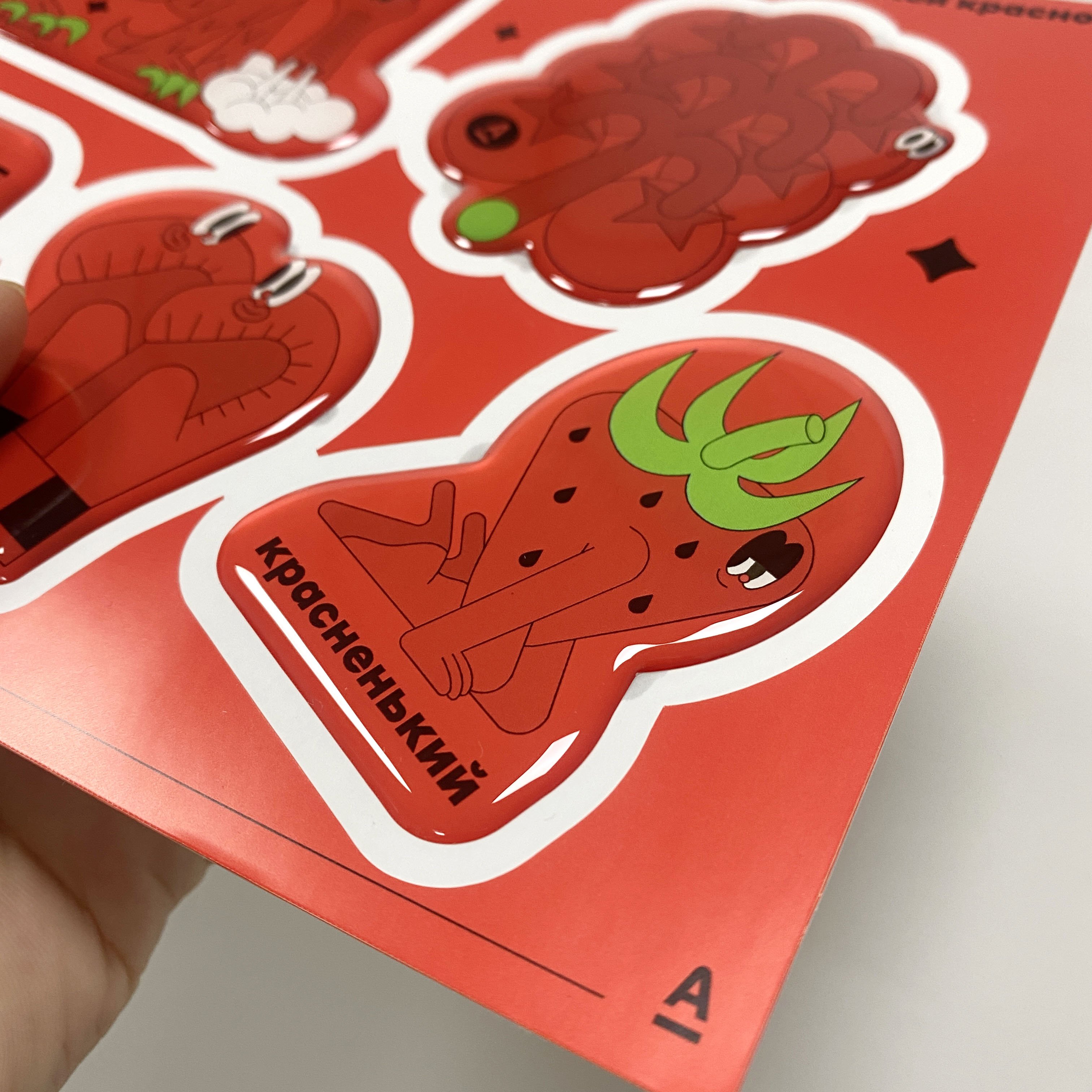 Custom wholesale UV resistant waterproof doming epoxy 3d dome raised logo sticker