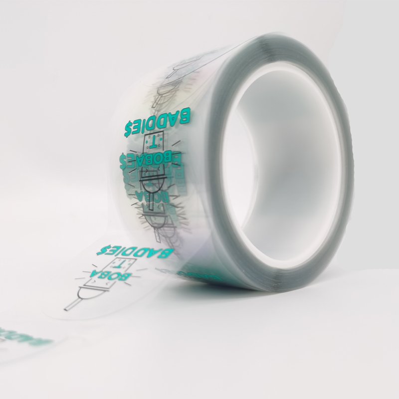 Custom Clear Transparent Label Printing Custom Vinyl Transparent clear stickers