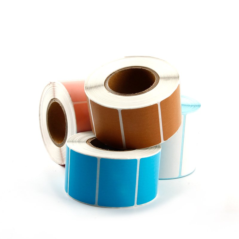 Accept Custom Order and Waterproof Feature Blank Thermal Sticker Label