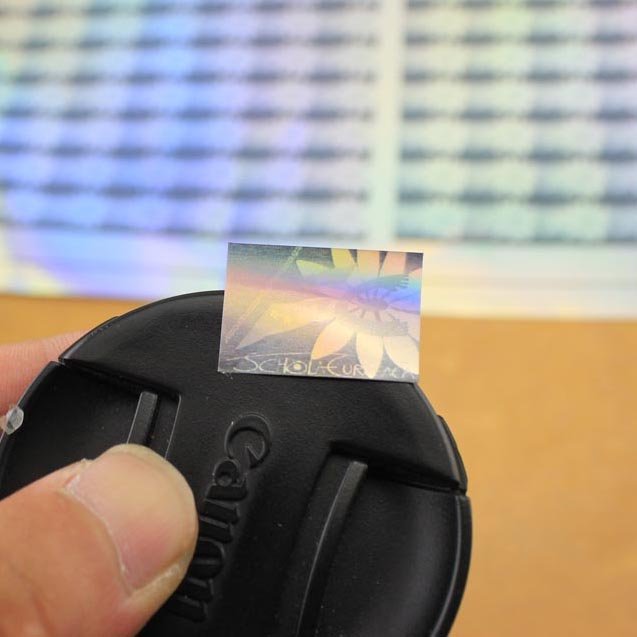 Anti-counterfeit Custom Laser QR Code Hologram Sticker for Brand Packaging