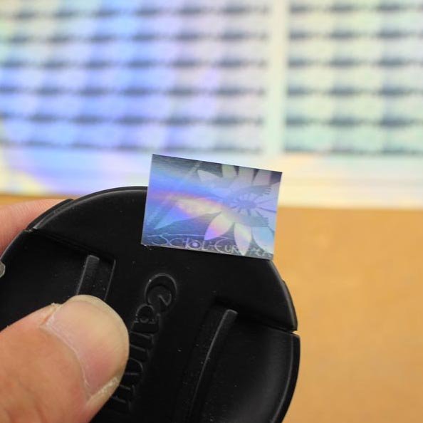 Anti-counterfeit Custom Laser QR Code Hologram Sticker for Brand Packaging