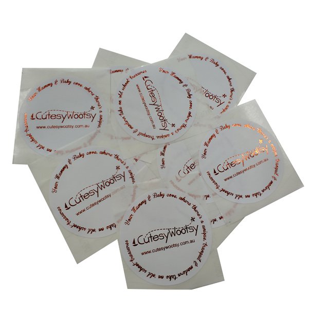 Hot sale custom printed stickers for luxury adhesive roll label waterproof vinyl stickers cosmetic labels