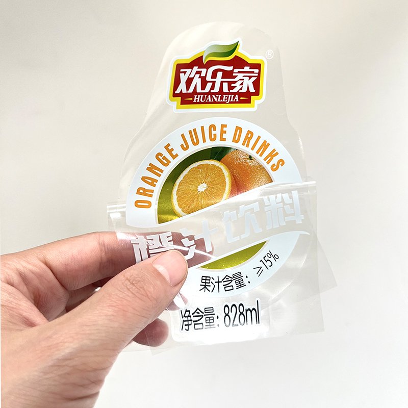 Customized Printing Label Machine Sticker Clear Perfume Label Sticker Custom Transparent Glass Candle Jar Bottle Label Sticker