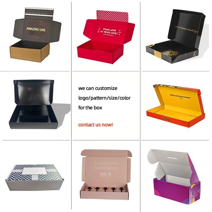 Factory Price Custom Logo Cardboard Box Packaging for Online store 0427 Airplane Gift Box Packaging Mailer Shipping Box
