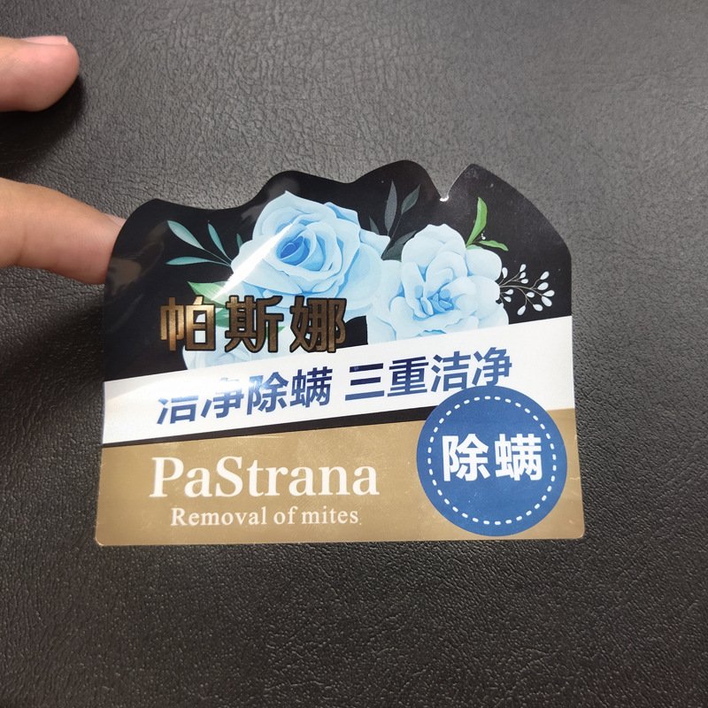 Label and Sticker Transparent Printing Adhesive Sticker Customized Made BOPP Customized Accept Custom Clear Pulline