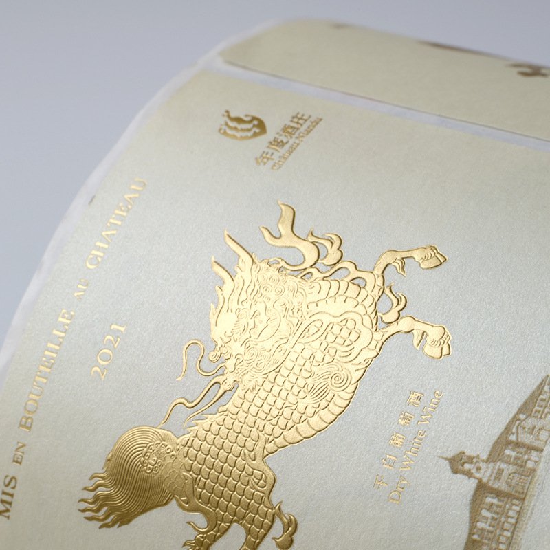 Label and Sticker Transparent Printing Adhesive Sticker Customized Made BOPP Customized Accept Custom Clear Pulline