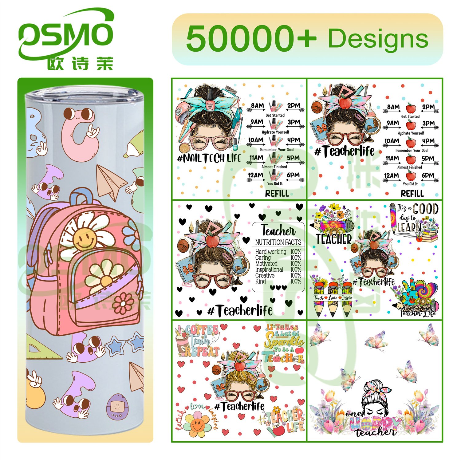 Osmo Basketball NFL UV Dtf Wraps Stickers 20oz Basketball Sport Decals Waterproof Sticker custom Adhesive Uv Transfer