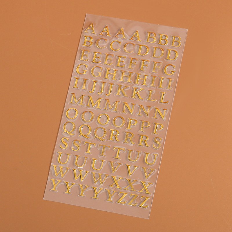 Cheap High Quality Printing Self-Adhesive Letter Sticker