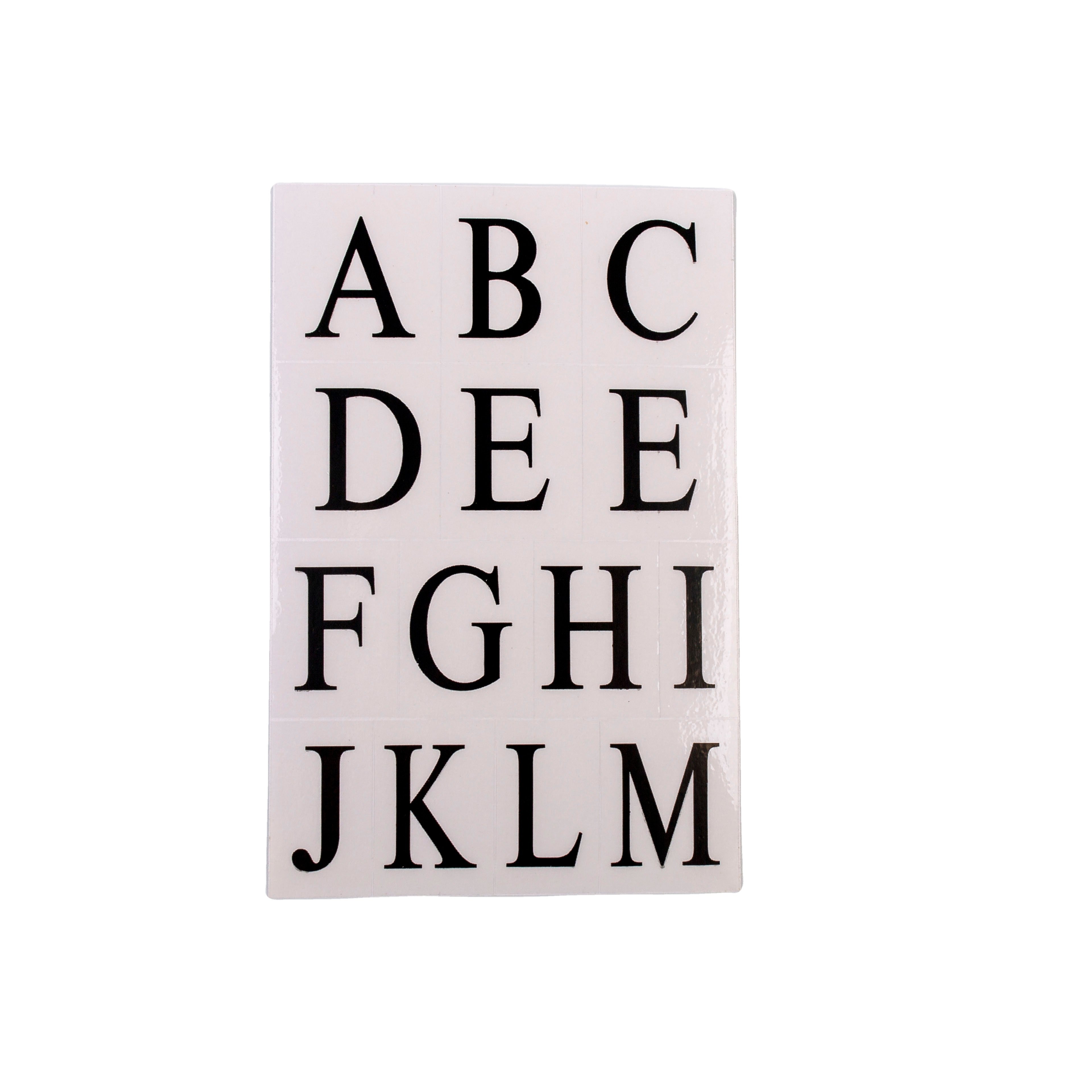 Cheap High Quality Printing Self-Adhesive Letter Sticker