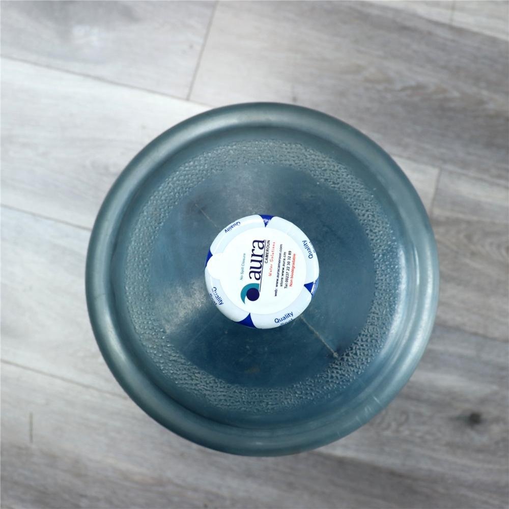 Factory Printing 5 Gallon Water Bottle Sticker Label For Plastic Caps adhesive labels customized