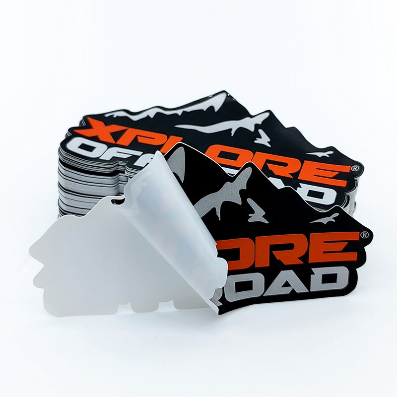 Custom Waterproof Vinyl Stickers Die Cut Logo Label Stickers Adhesive PVC Label Sticker Printing