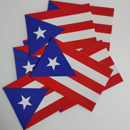Custom Flag Decal Printing Car Window Bumper Sticker National Small Flag PVC Vinyl Decal Sticker