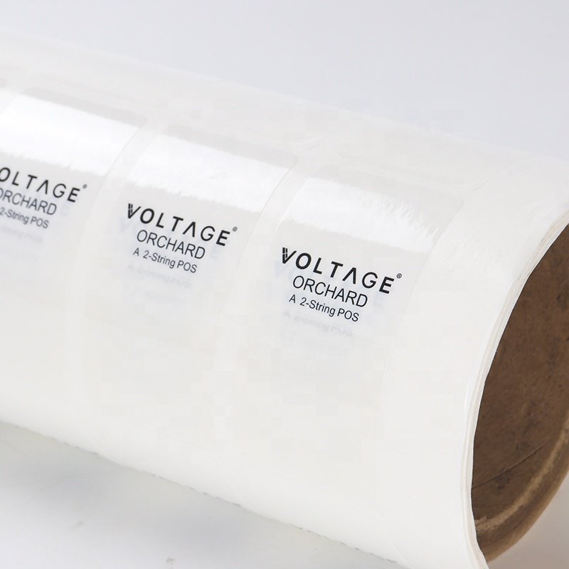 High quality custom printed waterproof and sun resistant photovoltaic wire label sticker roll Line sticker label