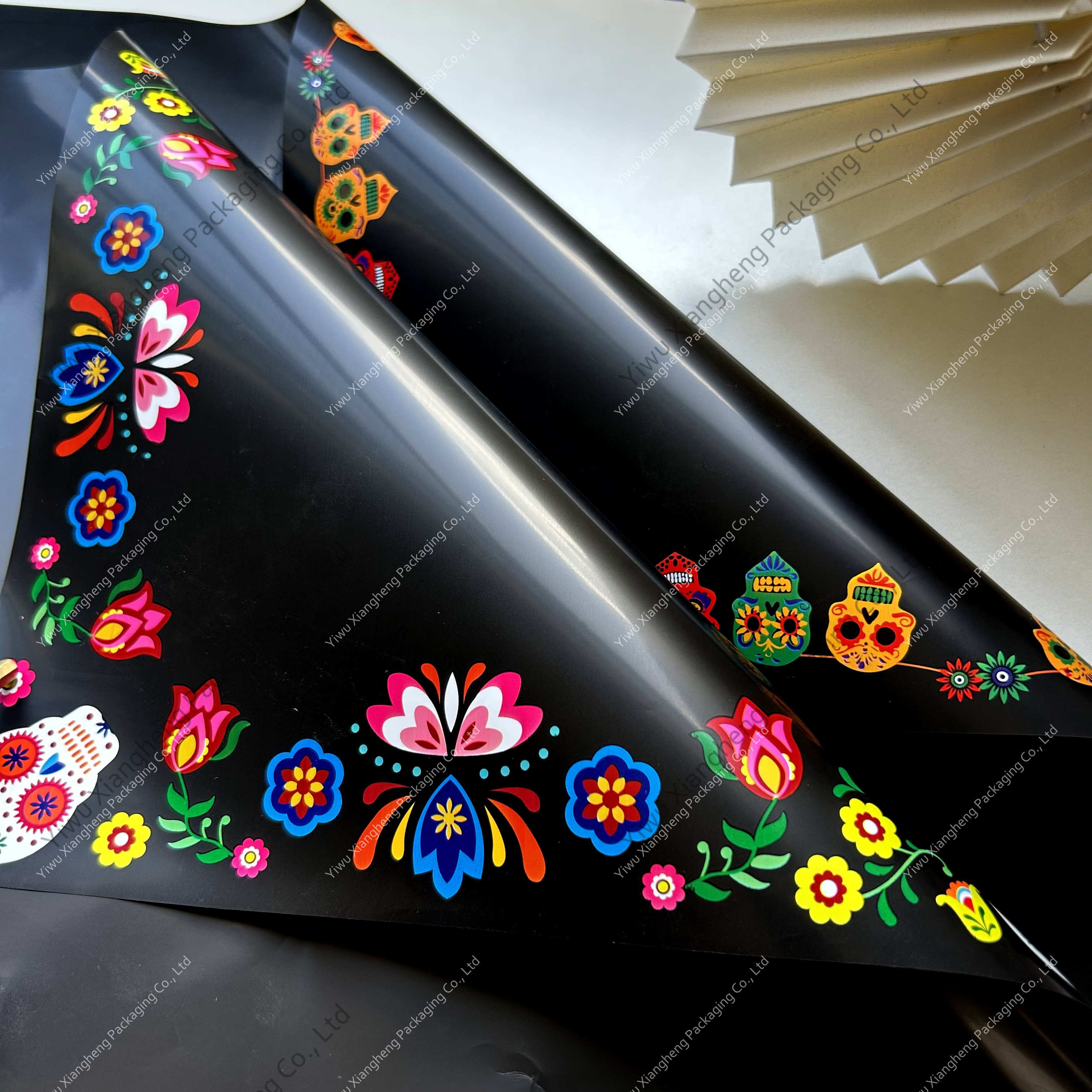High Quality Florist Supplies Halloween Flower Wrapping Paper Korean Wrapping Paper With Factory Price