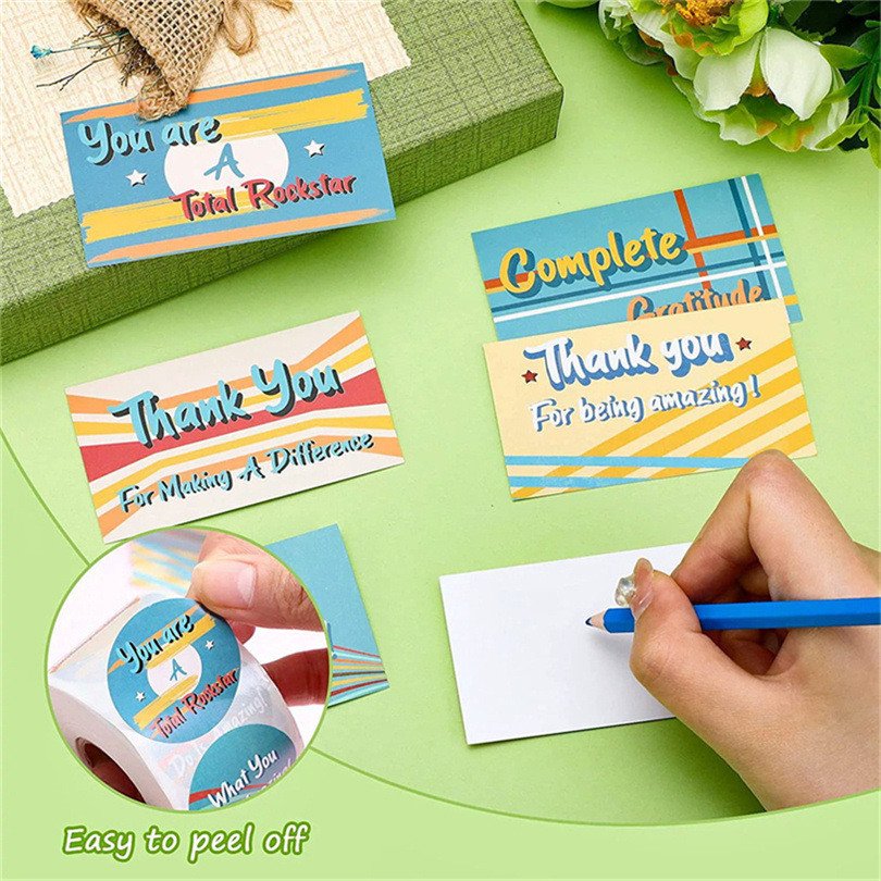 Custom Printing Roll Paper Label Stickers Waterproof Product Paper Sticker For Gift Packaging Boxes