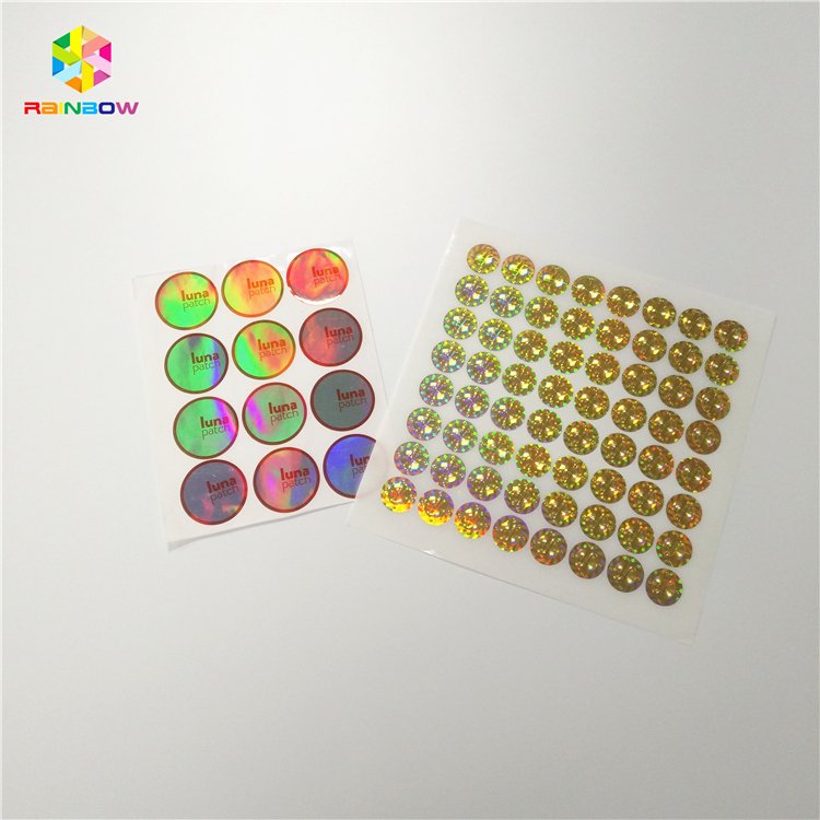 Anti counterfeiting security printing custom 3d authenticity hologram seal sticker