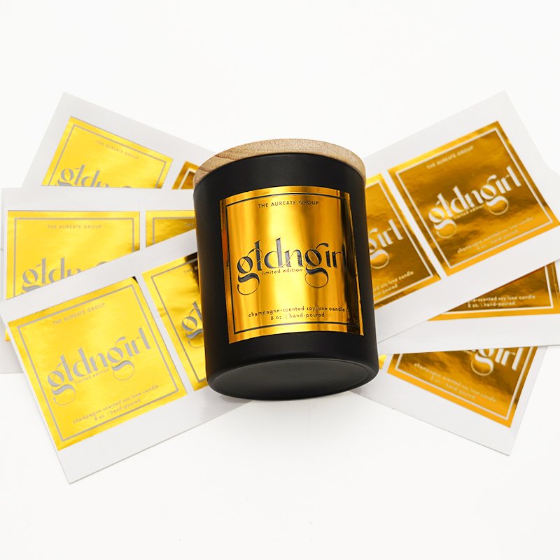 Custom Waterproof Adhesive Shower Gel Personal Care Packaging Label Shampoo Conditioner Bottles Logo Vinyl Stickers