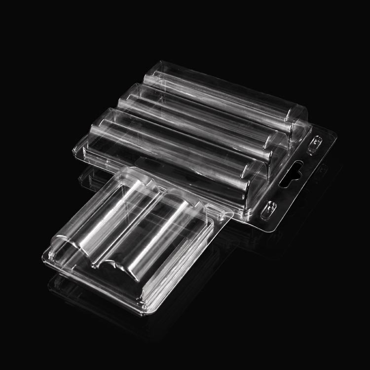 Custom cajas blister plant shipping blister clamshell packaging transparent pvc pet plant clamshell box packaging
