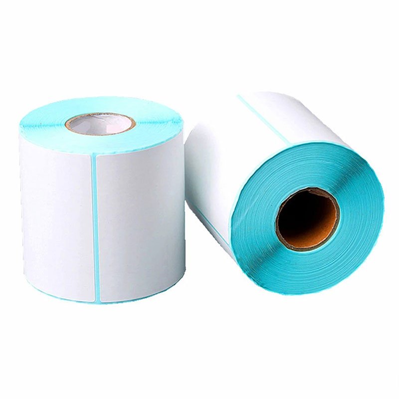Tengen Free Samples 30*20mm/40*20mm/40*30mm Waterproof Adhesive Thermal Label Waybill Sticker Paper