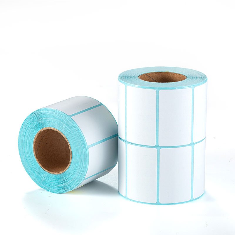 Tengen Free Samples 30*20mm/40*20mm/40*30mm Waterproof Adhesive Thermal Label Waybill Sticker Paper