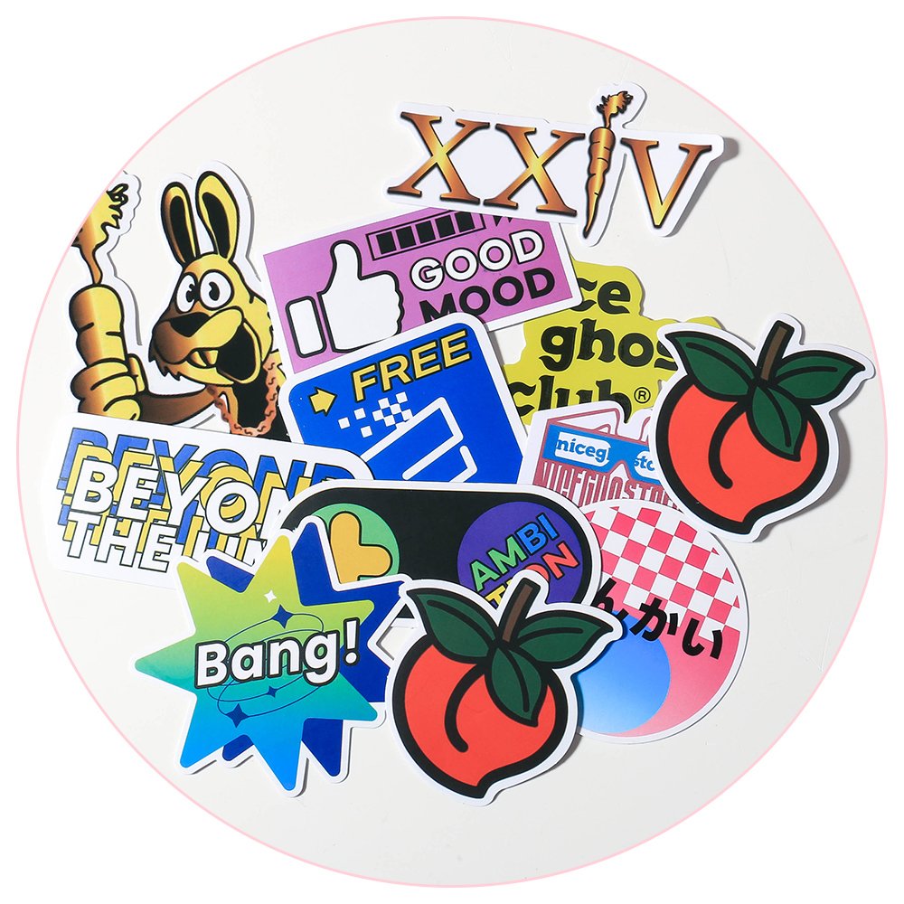 Custom Paper Vinyl PVC Die Cut Cartoon Stickers